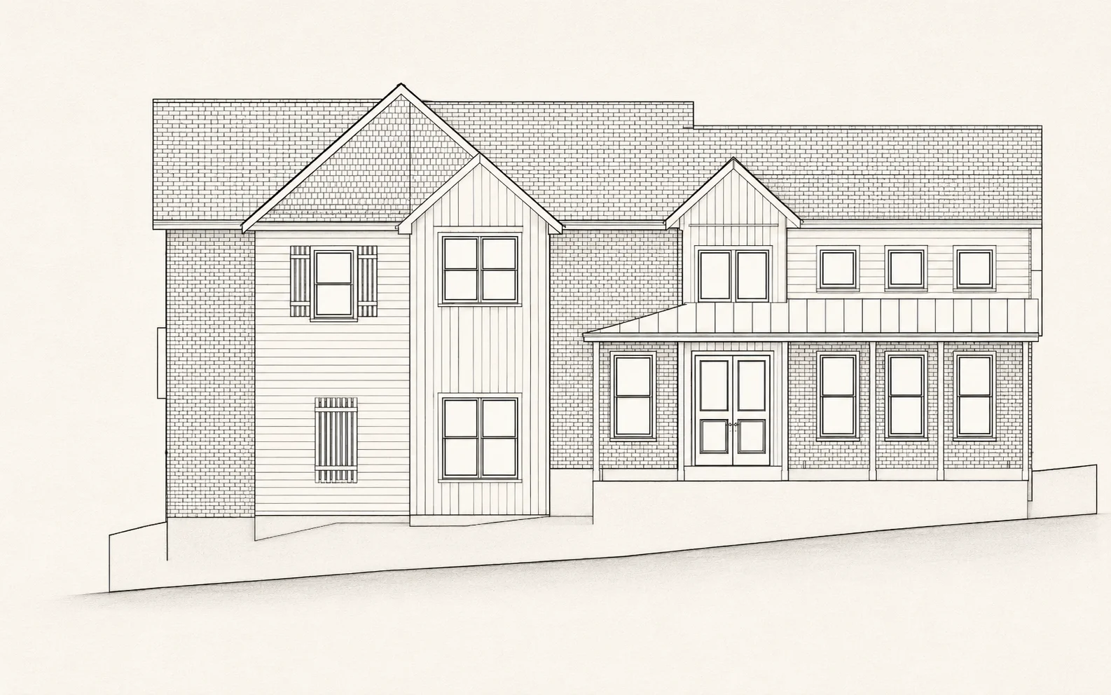 Residential elevation study